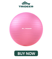 Trideer 健身球瑜伽球,办公室座椅和平衡球椅,普拉提稳定球,物理治疗,核心训练和平衡改善和拉伸