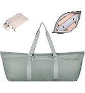 sportsnew 女士瑜伽健身包,带鞋隔层和干湿储物口袋和可调节瑜伽垫支架