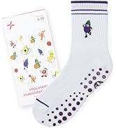 CoolMate 女式普拉提袜,瑜伽袜,船员防滑女士,适合锻炼,桶,普拉提礼品