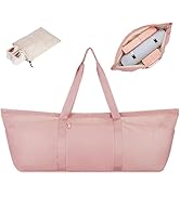 sportsnew 女士瑜伽健身包,带鞋隔层和干湿储物口袋和可调节瑜伽垫支架