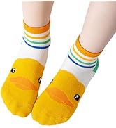 防滑普拉提瑜伽袜带抓地力女式 – 时尚水手袜,适合芭蕾舞和锻炼(尺码 5-9)