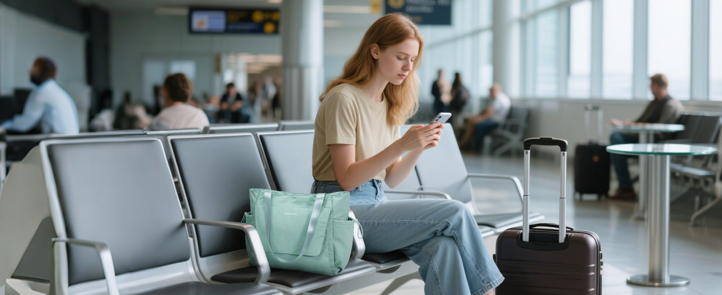 sportsnew 瑜伽垫包手提包瑜伽健身包男女防水湿口袋和钩环,快速取用存储瑜伽垫包