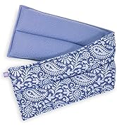 Gaiam 圆形瑜伽枕 柔软冥想靠垫 适用于瑜伽、按摩和背部支撑 透气棉填充 拉链超细纤维套 易携带手柄 可机洗