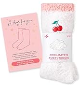 CoolMate 女式普拉提袜,瑜伽袜,船员防滑女士,适合锻炼,桶,普拉提礼品