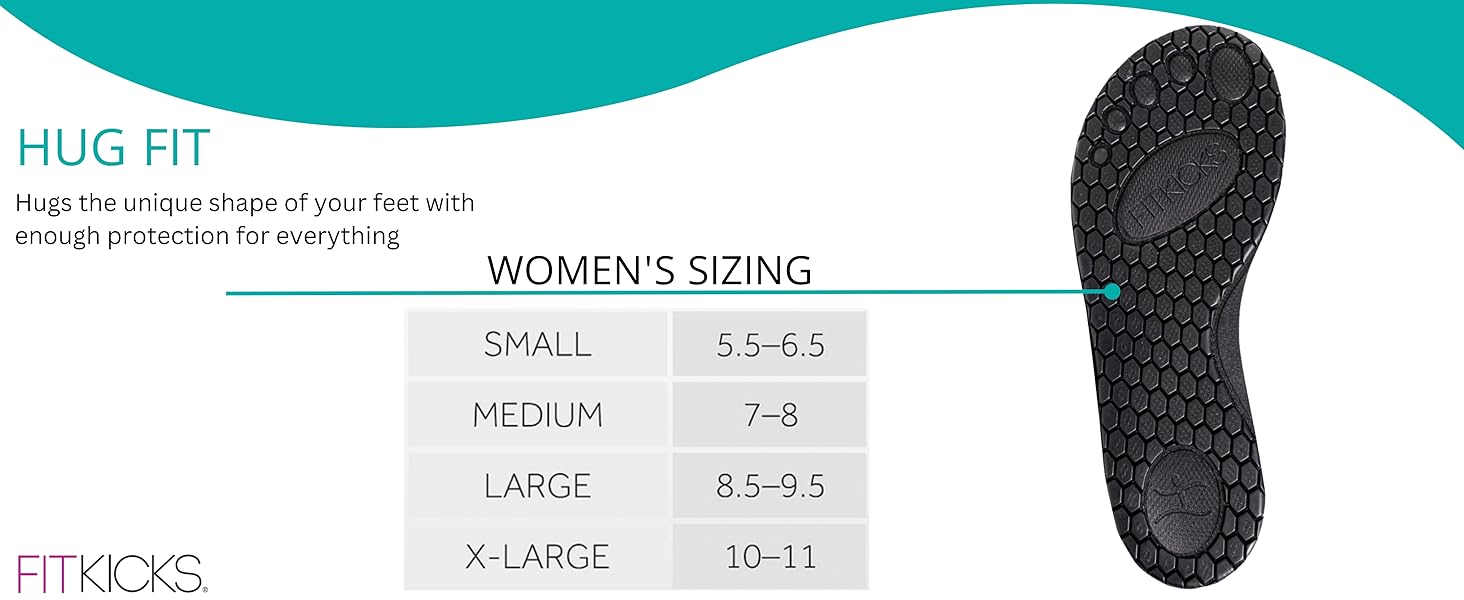 FITKICKS Original 女式可折叠 Active Lifestyle 极简主义鞋 赤脚瑜伽运动水鞋