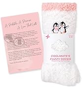 CoolMate 女式普拉提袜,瑜伽袜,船员防滑女士,适合锻炼,桶,普拉提礼品