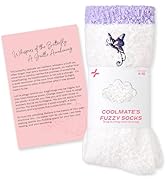 CoolMate 女式普拉提袜,瑜伽袜,船员防滑女士,适合锻炼,桶,普拉提礼品