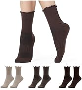 CoolMate 女式普拉提袜,瑜伽袜,船员防滑女士,适合锻炼,桶,普拉提礼品