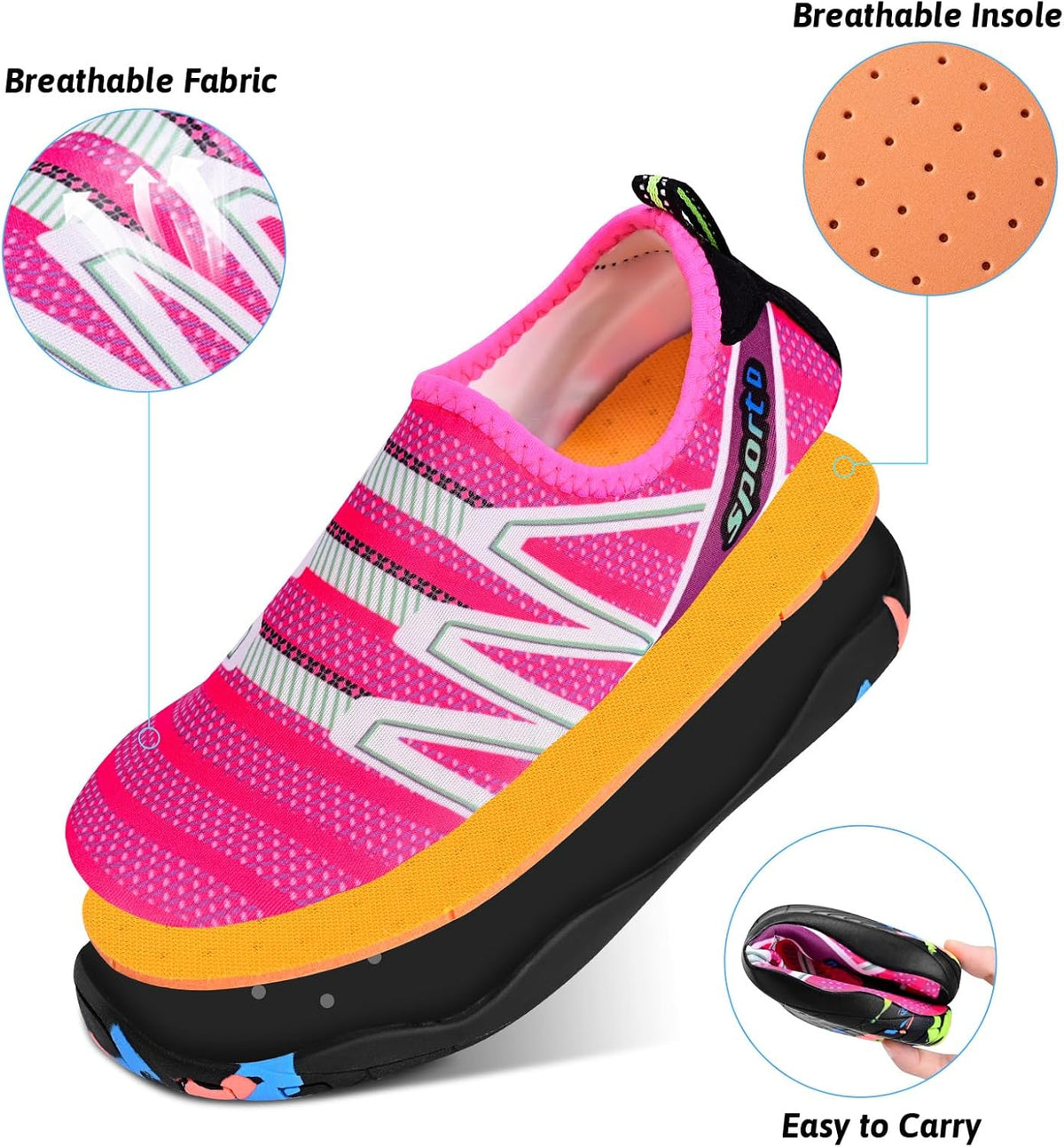 男女涉水鞋,游泳鞋沙滩泳池鞋防滑速干水袜,成人赤脚运动鞋,适合海滩冲浪散步水上瑜伽户外运动