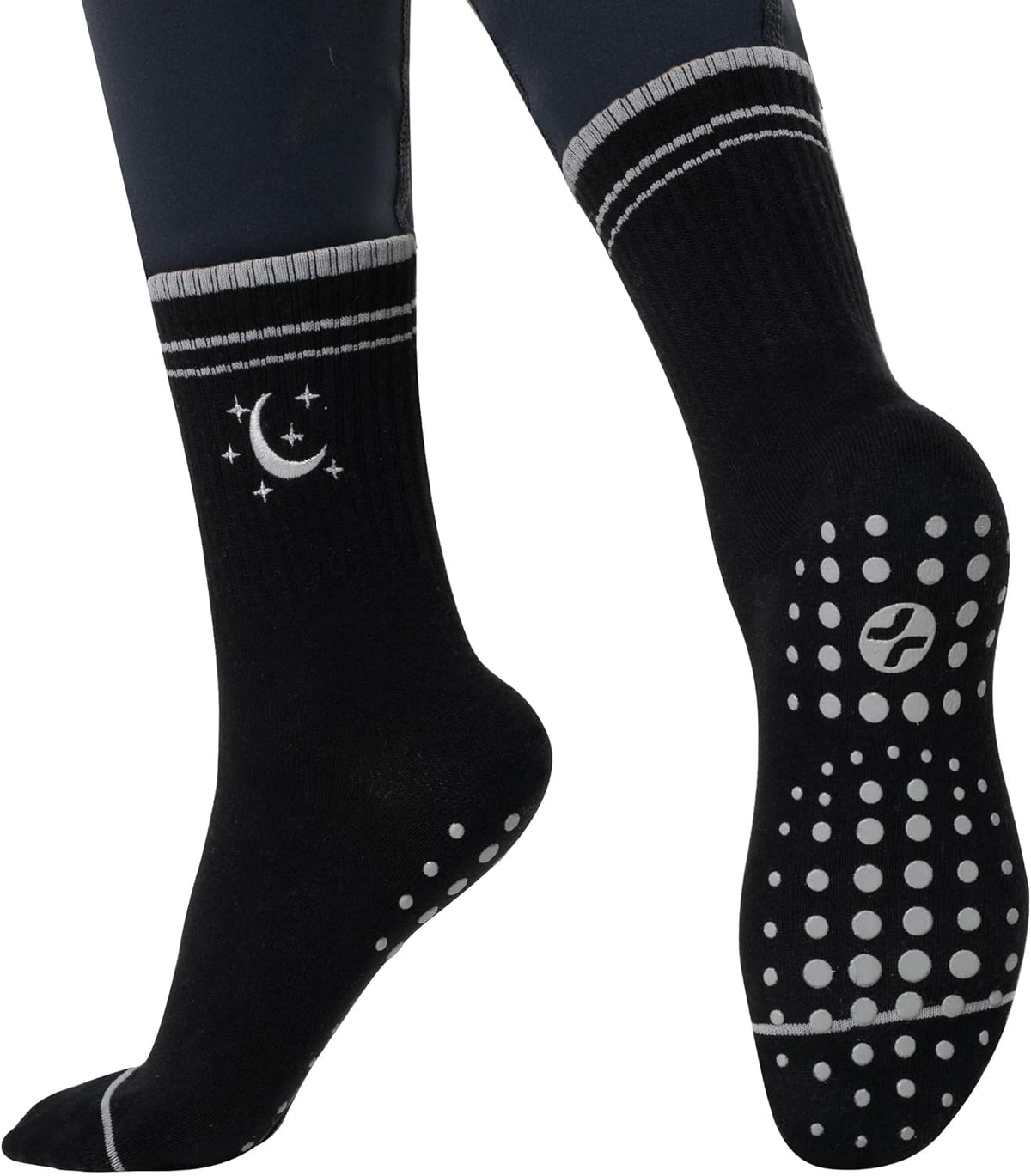 CoolMate 女式普拉提袜,瑜伽袜,船员防滑女士,适合锻炼,桶,普拉提礼品