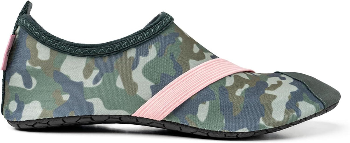 FITKICKS Original 女式可折叠 Active Lifestyle 极简主义鞋 赤脚瑜伽运动水鞋