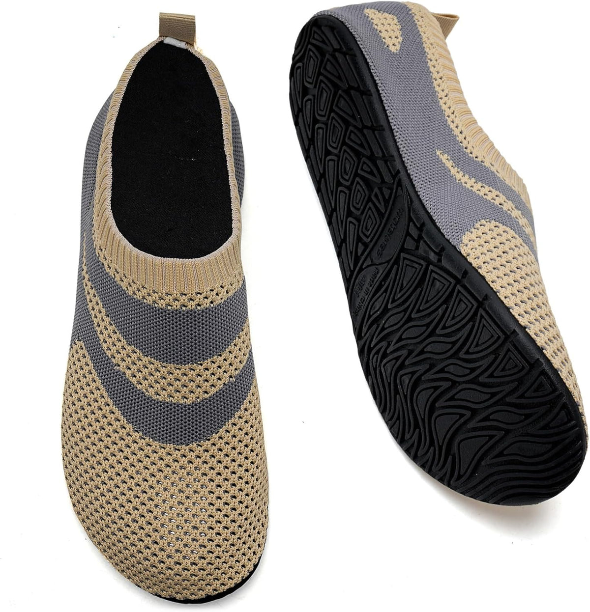 WateLves 赤脚水鞋女士男士旅行拖鞋袜子家居鞋速干水袜沙滩游泳普拉提瑜伽跳舞露营必备