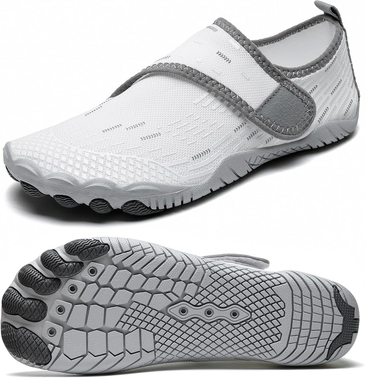 Water Shoes 男式女式速干赤脚游泳沙滩泳池鞋 水上瑜伽袜适合远足、散步、潜水、冲浪、户外水上运动