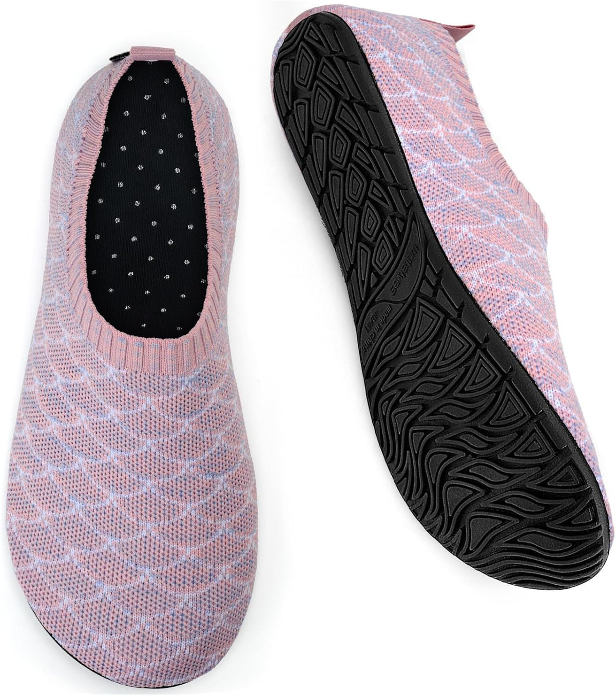 WateLves 赤脚水鞋女士男士旅行拖鞋袜子家居鞋速干水袜沙滩游泳普拉提瑜伽跳舞露营必备