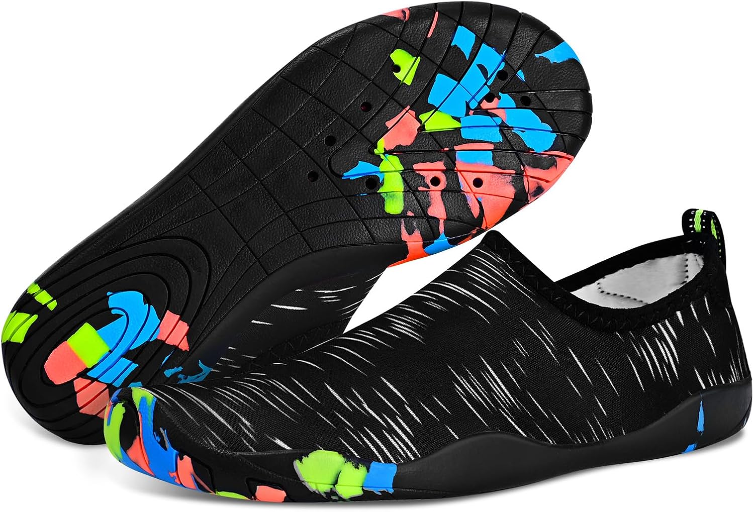 男女涉水鞋,游泳鞋沙滩泳池鞋防滑速干水袜,成人赤脚运动鞋,适合海滩冲浪散步水上瑜伽户外运动
