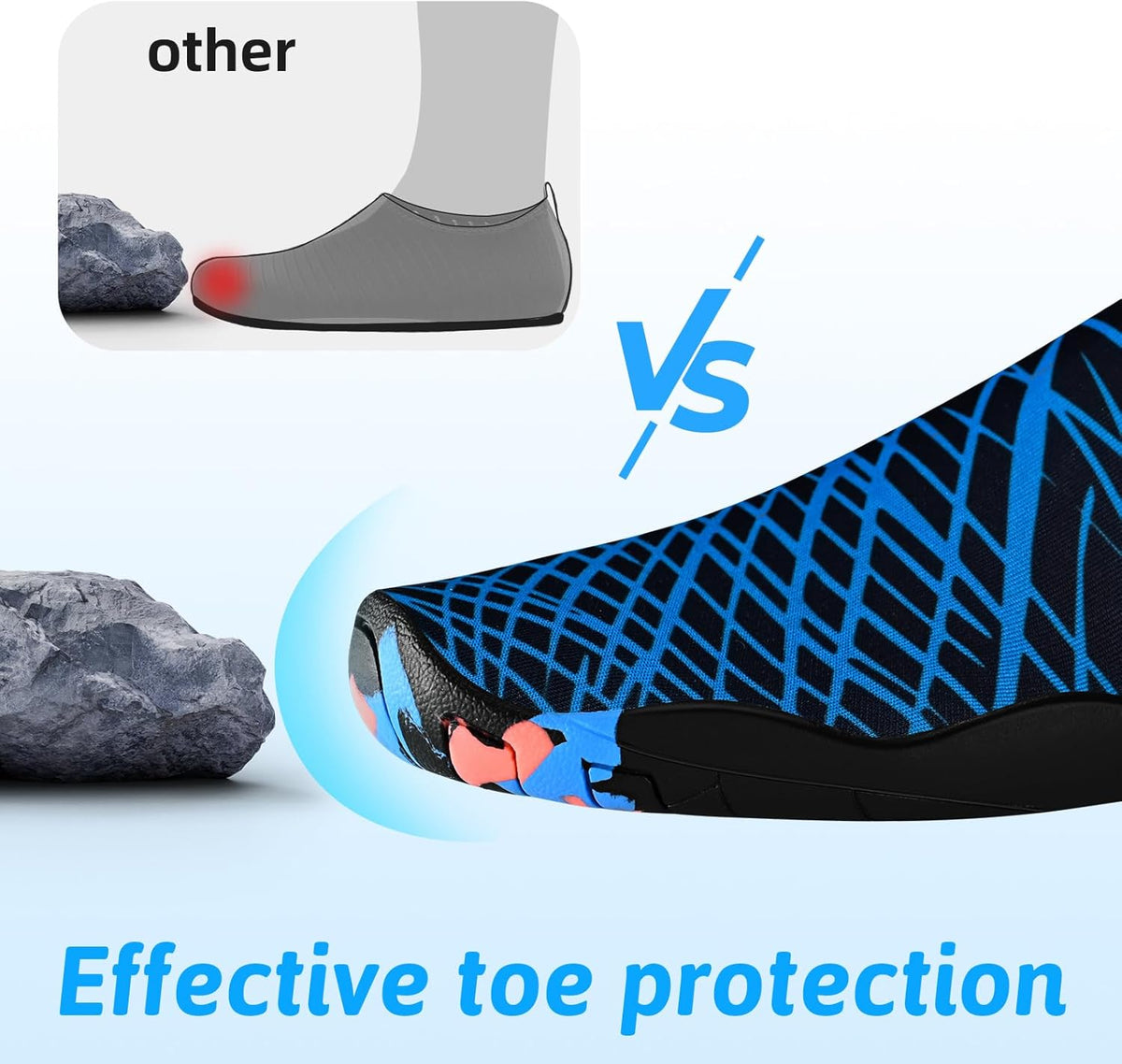 男女涉水鞋,游泳鞋沙滩泳池鞋防滑速干水袜,成人赤脚运动鞋,适合海滩冲浪散步水上瑜伽户外运动