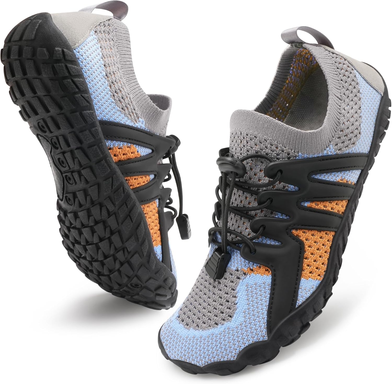 Stelle 赤脚鞋女士男士徒步水鞋带可调节鞋带成人速干沙滩游泳泳池越野跑步户外运动划船攀岩瑜伽