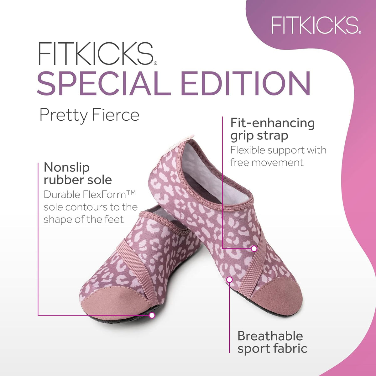 FITKICKS Original 女式可折叠 Active Lifestyle 极简主义鞋 赤脚瑜伽运动水鞋