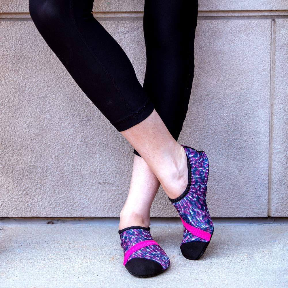 FITKICKS Original 女式可折叠 Active Lifestyle 极简主义鞋 赤脚瑜伽运动水鞋