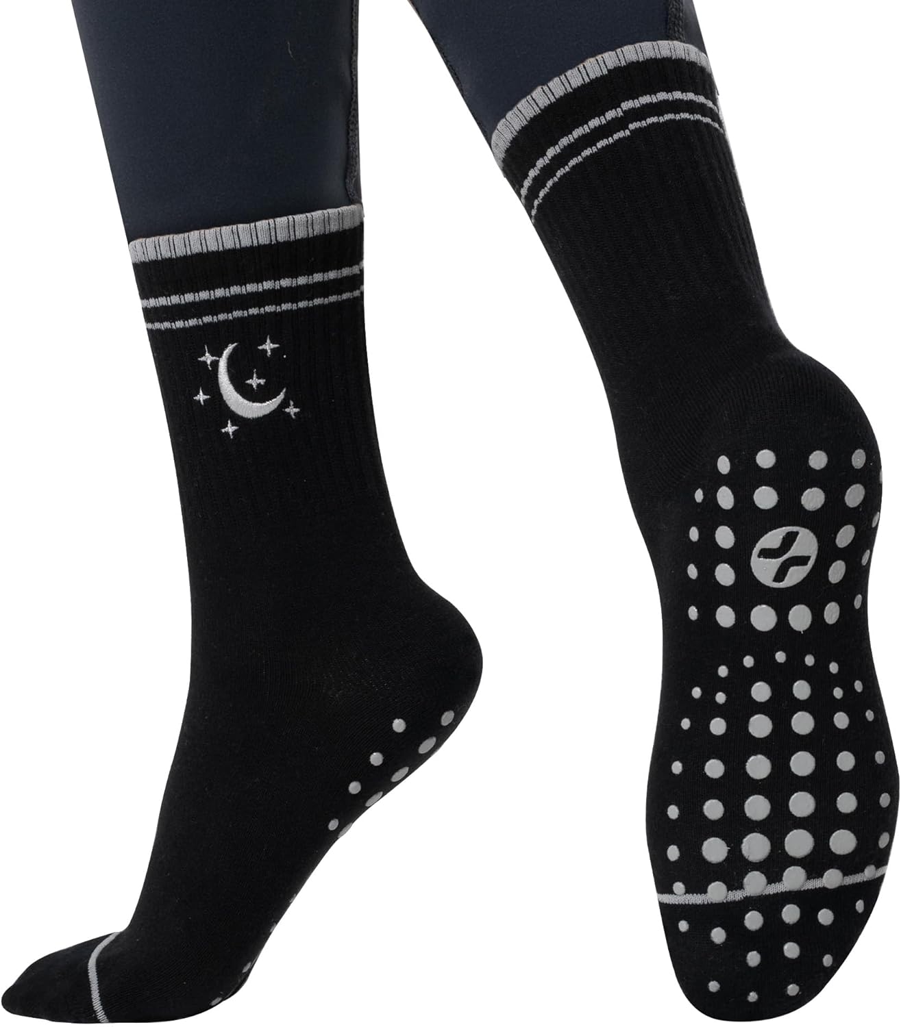 CoolMate 女式普拉提袜,瑜伽袜,船员防滑女士,适合锻炼,桶,普拉提礼品