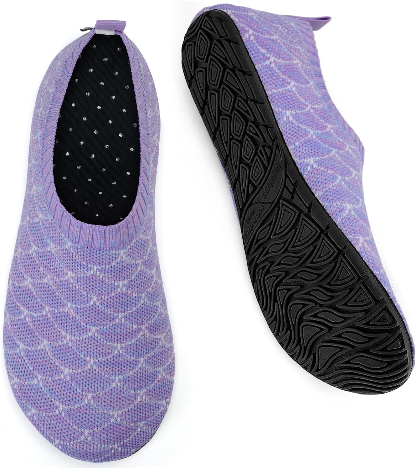 WateLves 赤脚水鞋女士男士旅行拖鞋袜子家居鞋速干水袜沙滩游泳普拉提瑜伽跳舞露营必备