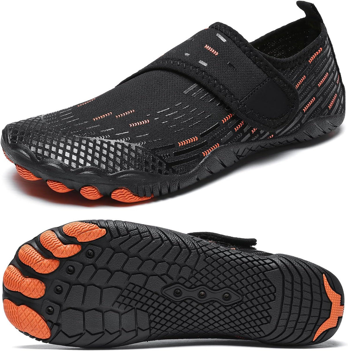 Water Shoes 男式女式速干赤脚游泳沙滩泳池鞋 水上瑜伽袜适合远足、散步、潜水、冲浪、户外水上运动