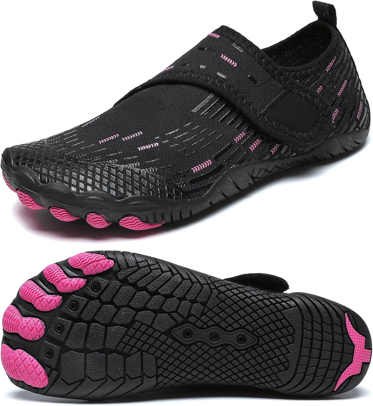 Water Shoes 男式女式速干赤脚游泳沙滩泳池鞋 水上瑜伽袜适合远足、散步、潜水、冲浪、户外水上运动