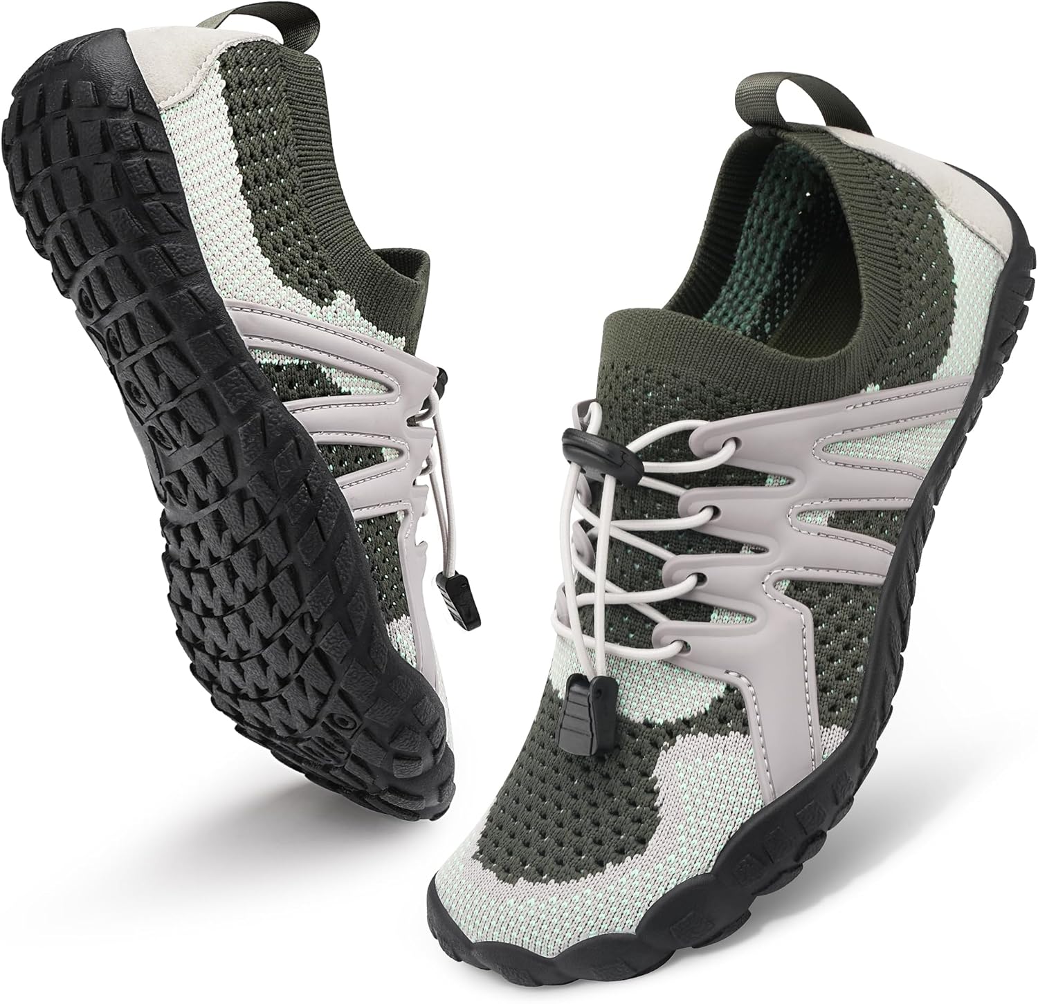 Stelle 赤脚鞋女士男士徒步水鞋带可调节鞋带成人速干沙滩游泳泳池越野跑步户外运动划船攀岩瑜伽