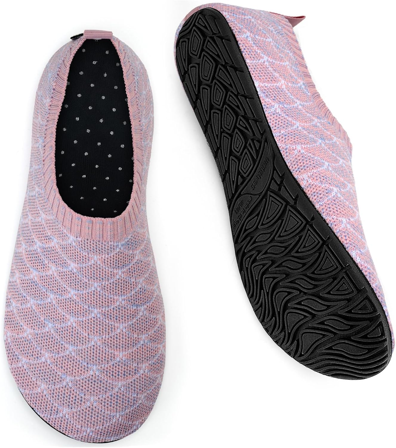 WateLves 赤脚水鞋女士男士旅行拖鞋袜子家居鞋速干水袜沙滩游泳普拉提瑜伽跳舞露营必备