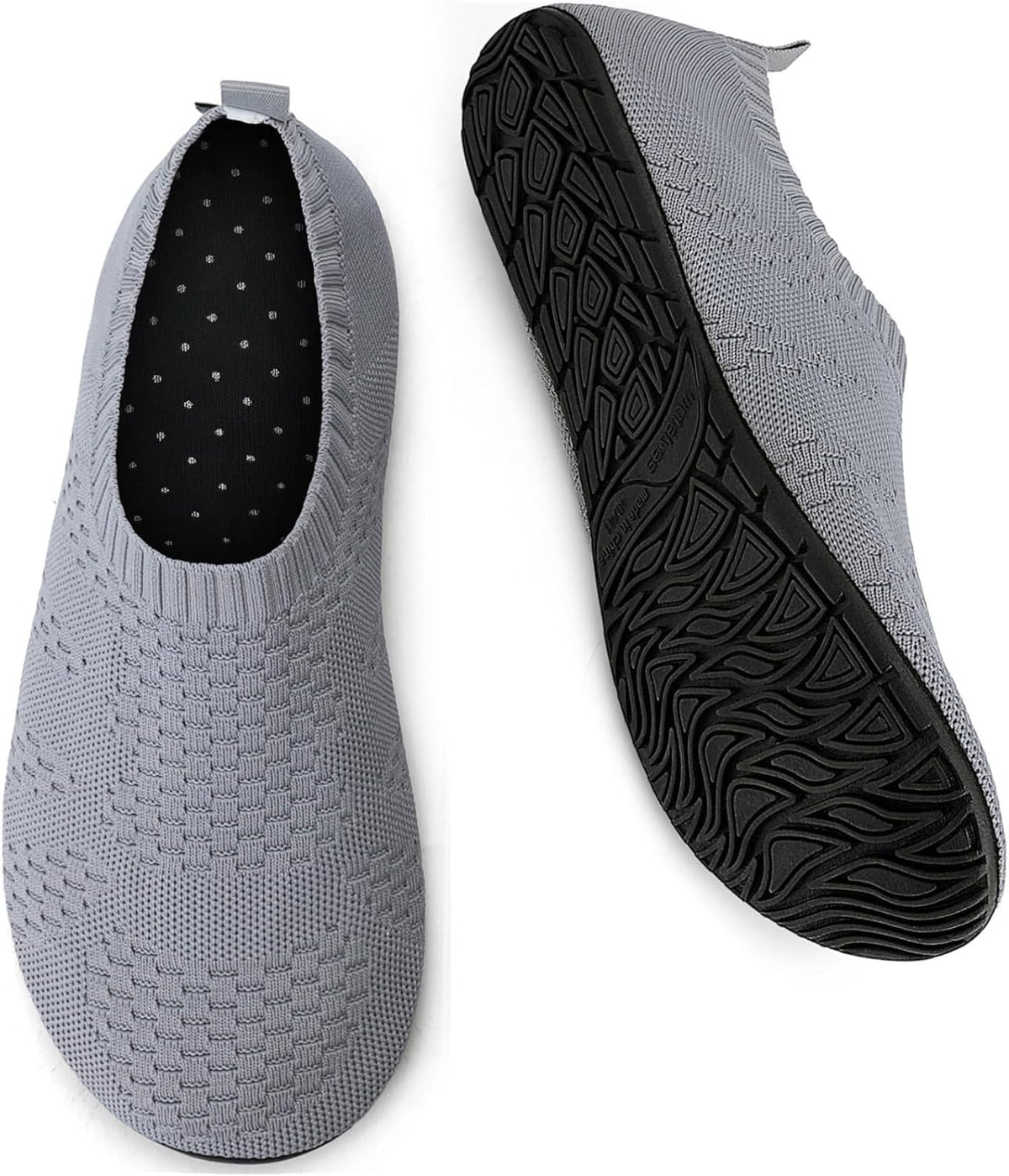 WateLves 赤脚水鞋女士男士旅行拖鞋袜子家居鞋速干水袜沙滩游泳普拉提瑜伽跳舞露营必备