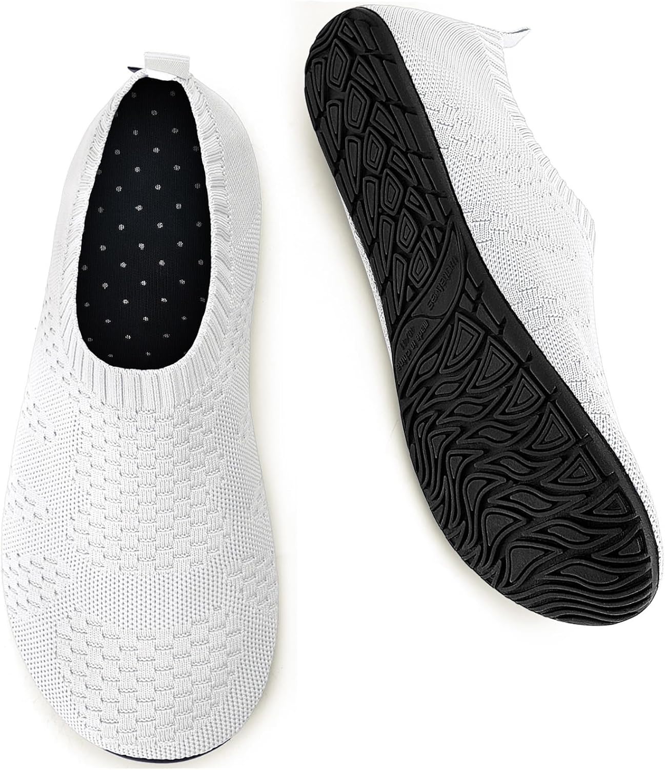 WateLves 赤脚水鞋女士男士旅行拖鞋袜子家居鞋速干水袜沙滩游泳普拉提瑜伽跳舞露营必备