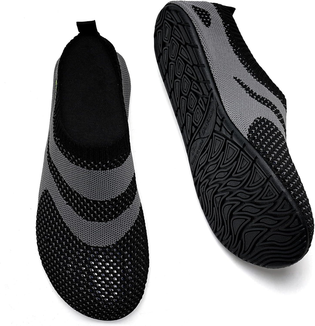 WateLves 赤脚水鞋女士男士旅行拖鞋袜子家居鞋速干水袜沙滩游泳普拉提瑜伽跳舞露营必备