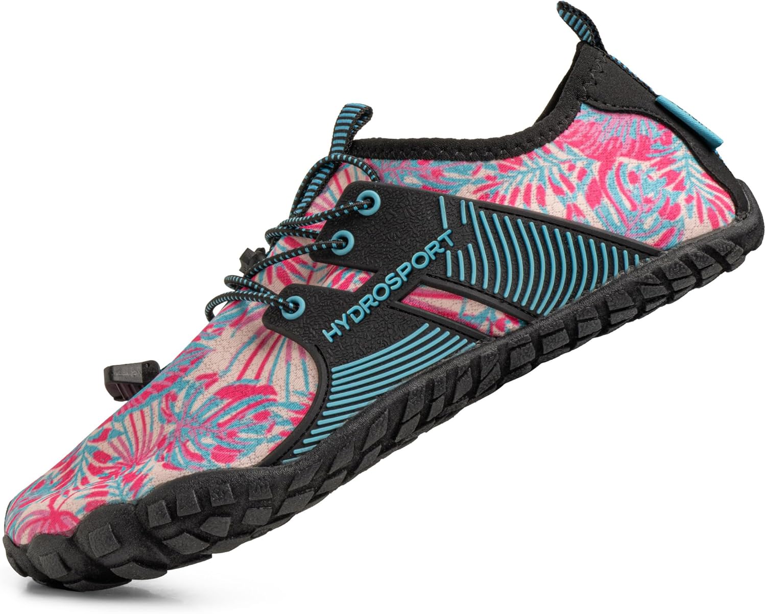 FITKICKS HydroSport 陆到水鞋,中性赤脚鞋,适合海滩、瑜伽、冲浪、露营配饰,男女皆宜的多功能赤脚鞋