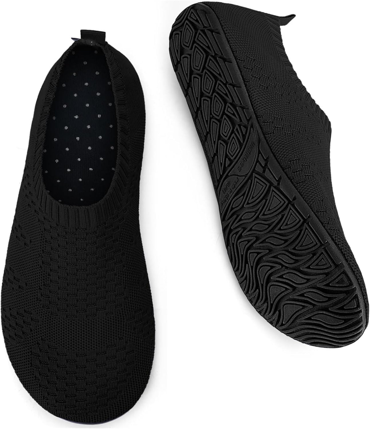 WateLves 赤脚水鞋女士男士旅行拖鞋袜子家居鞋速干水袜沙滩游泳普拉提瑜伽跳舞露营必备