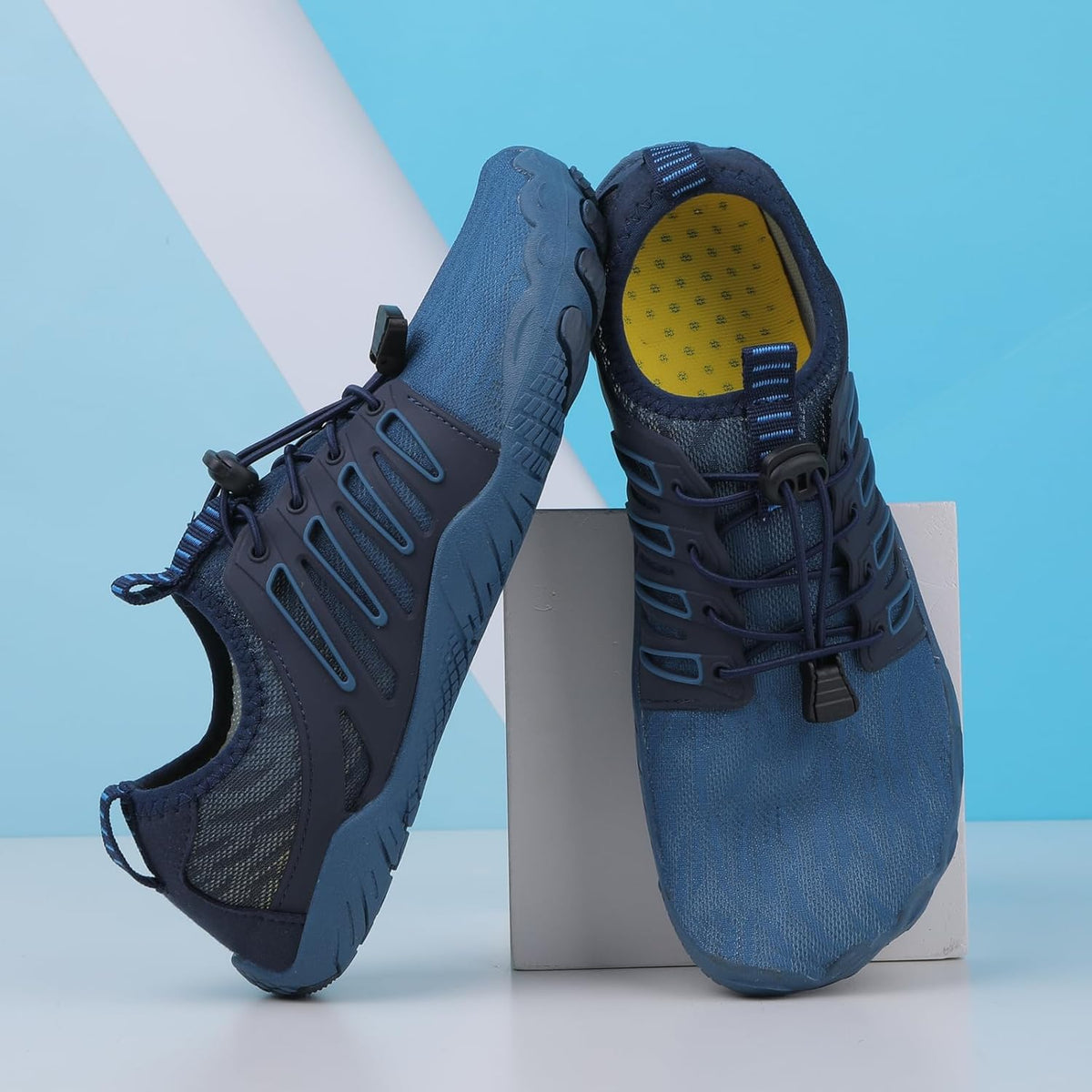 Hike Barefoot Shoes 女士男士,中性款赤脚水鞋透气防滑徒步鞋,适合徒步、散步、跑步、瑜伽和水上运动